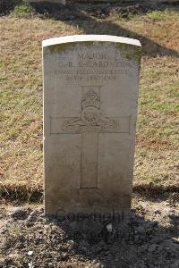 Ismailia War Memorial Cemetery - Gardner, George Ryding Sanky